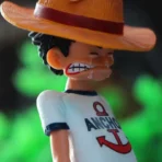 Figura di Luffy e Shanks