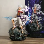 Figura Luffy Gear 5 Dio del Sole