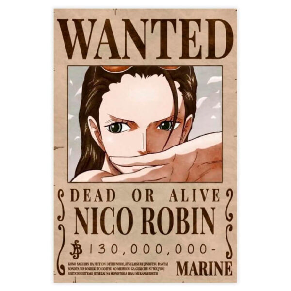 Poster Ricercato Nico Robin