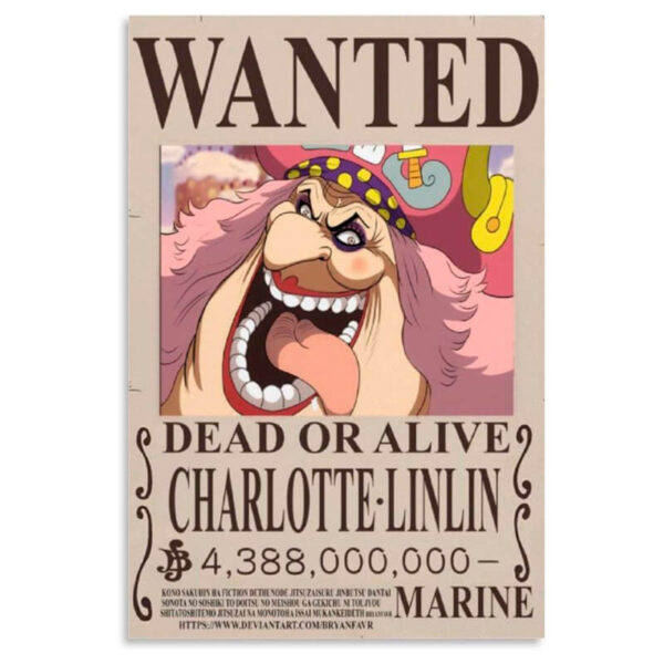 Poster Wanted Big Mom