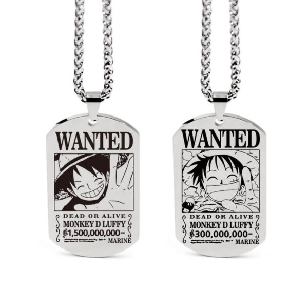 Collana Wanted Luffy