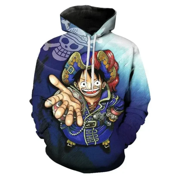 Felpa di Luffy One Piece