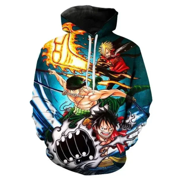 Felpa Luffy Sanji