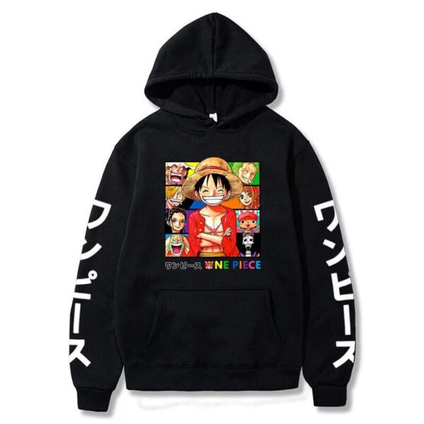 Felpa Nera One Piece