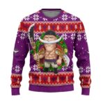 Felpa One Piece Barbabianca Natale