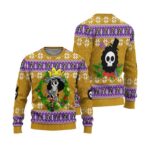 Felpa One Piece Brook Natale