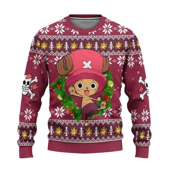 Felpa One Piece Chopper Natale