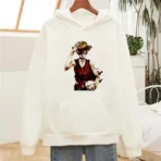 Felpa One Piece Luffy Re dei Pirati
