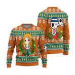 Felpa One Piece Nami Natale