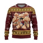 Felpa One Piece Natale