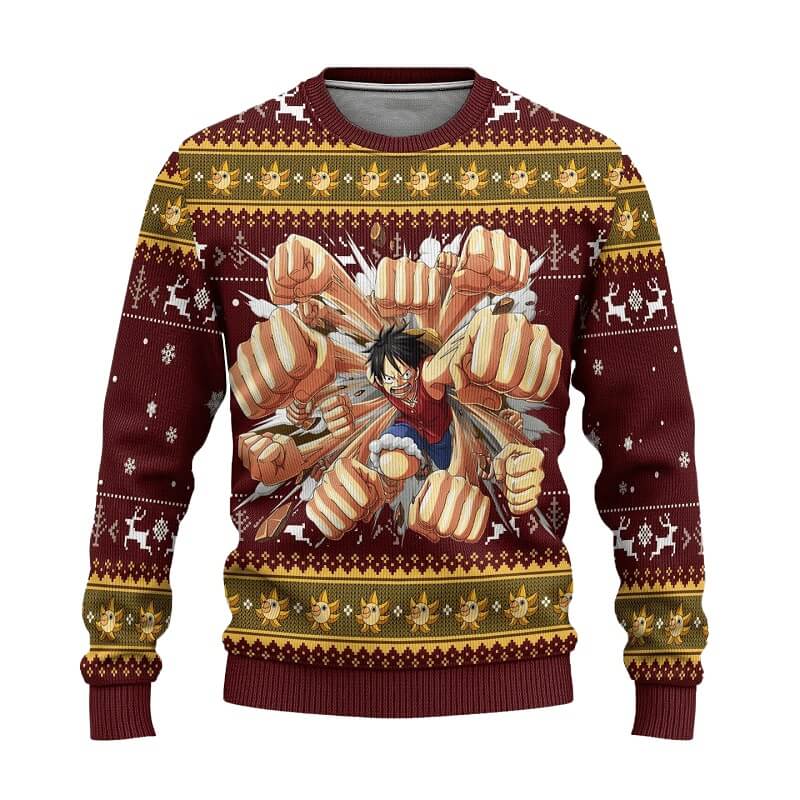Felpa One Piece Natale Felpa One Piece Natale