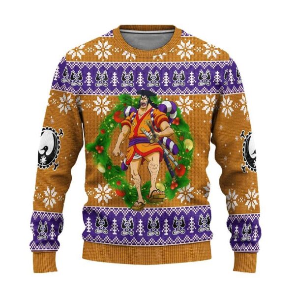 Felpa One Piece Oden Natale