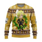 Felpa One Piece Sanji Natale