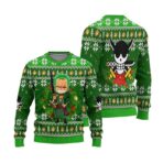 Felpa One Piece Zoro Natale