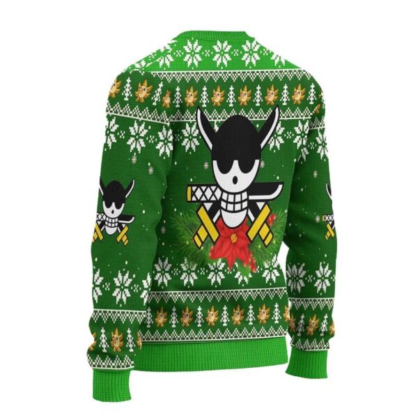 Felpa One Piece Zoro Natale