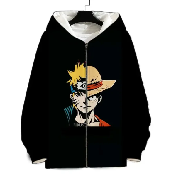 Giacca Luffy vs Naruto