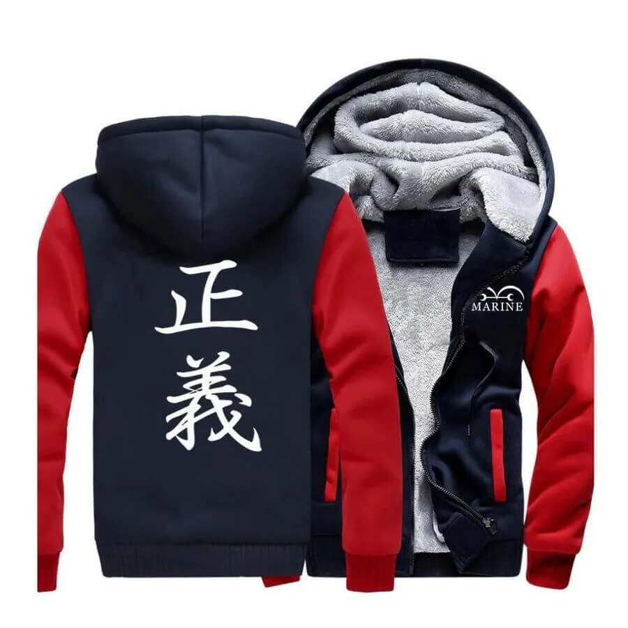 Giacca One Piece Giustizia Giacca One Piece Giustizia