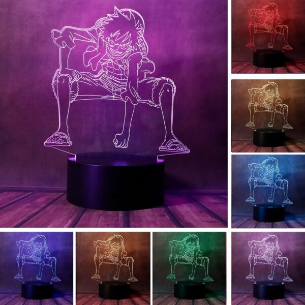 Lampada Luffy Gear 2