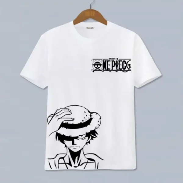 Maglietta Bianca Luffy