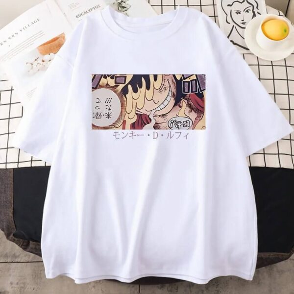 Maglietta Bianca Luffy Joyboy