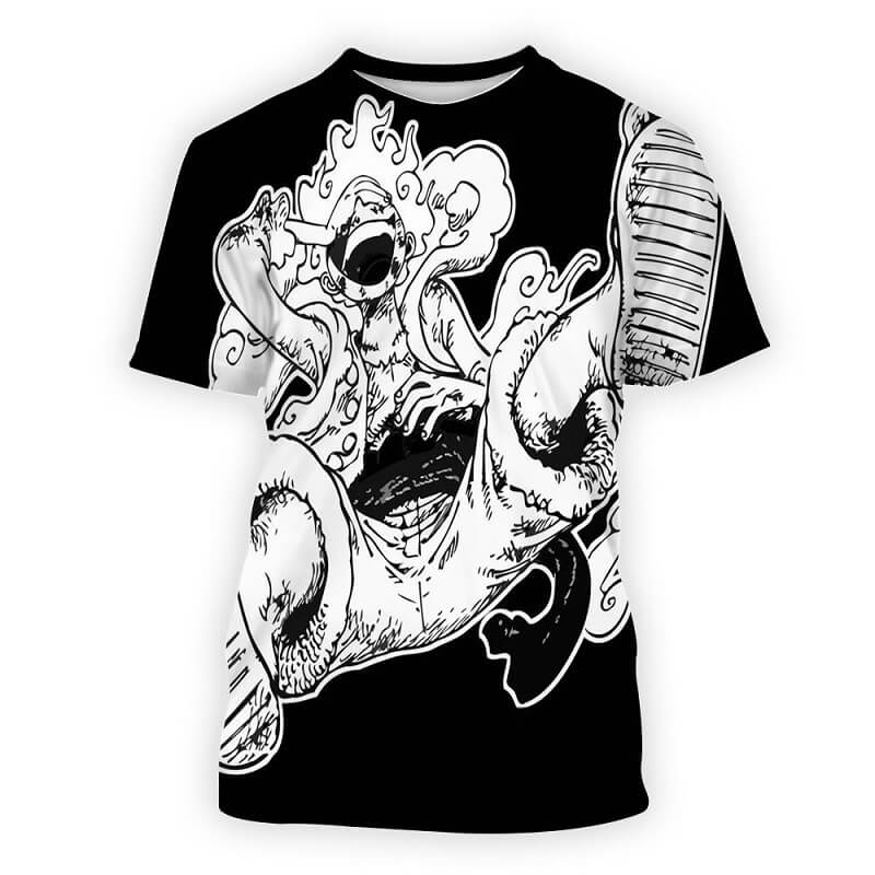 Maglietta di Luffy Gear 5 Maglietta di Luffy Gear 5