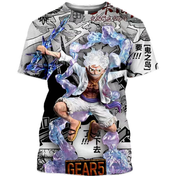 Maglietta di One Piece Luffy Gear 5