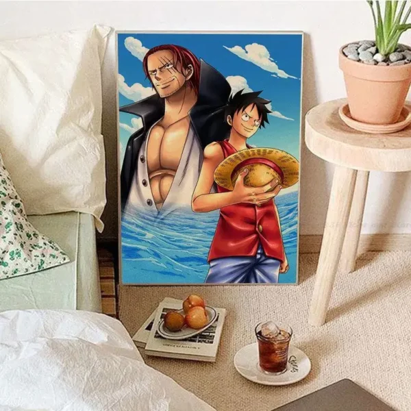 Poster Luffy Shanks