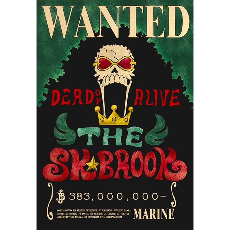 Poster Wanted Brook
