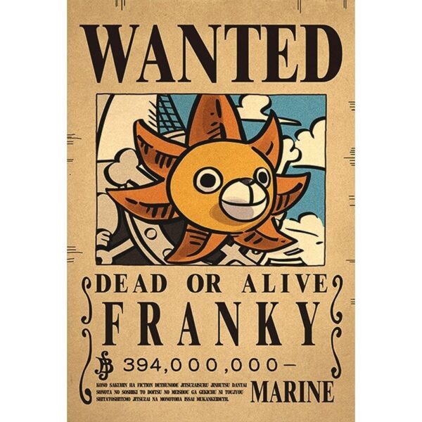 Poster Wanted Franky