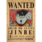Poster Wanted Jinbe