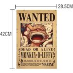 Poster Wanted Luffy Law Kid