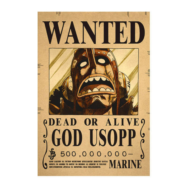 Poster Wanted Usopp