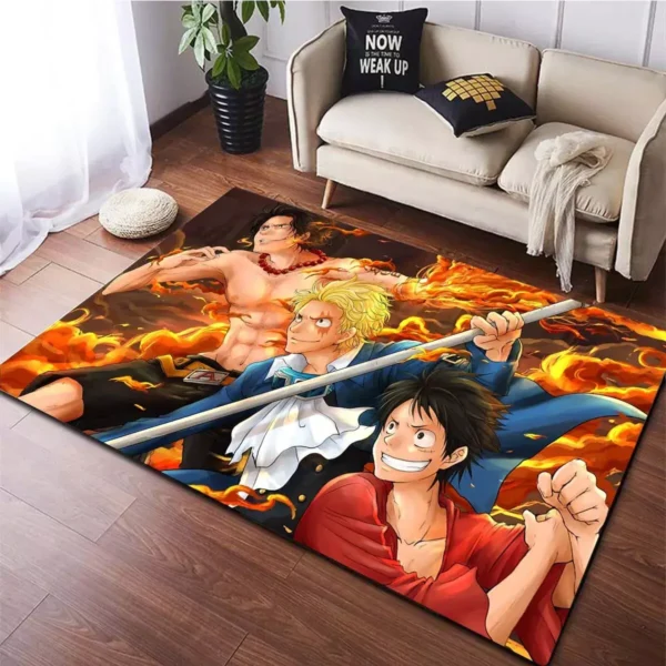 Tappeto One Piece Ace Luffy Sabo