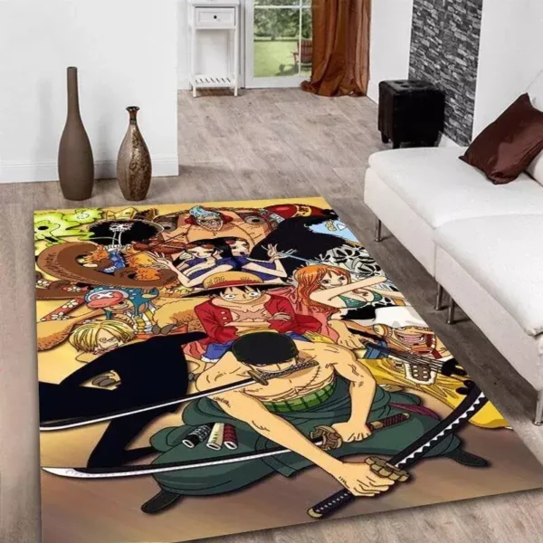 Tappeto Zoro Luffy Sanji Nami
