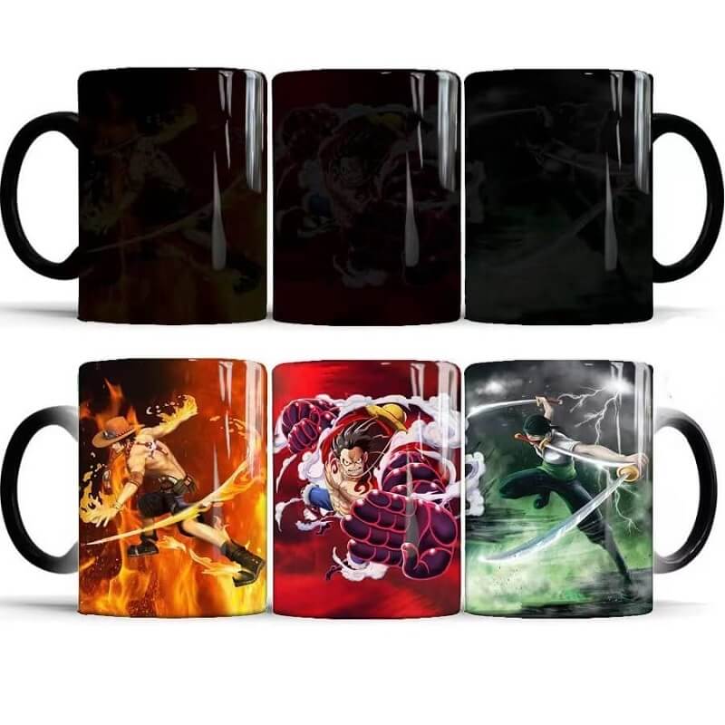 Tazza Ace Luffy Zoro