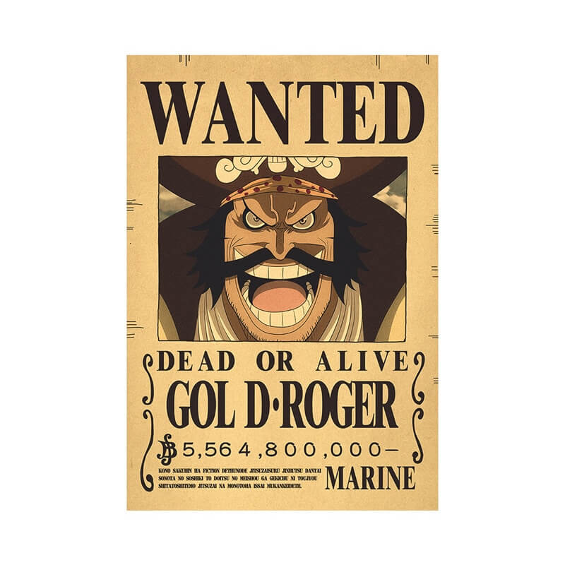 Wanted Gol D. Roger