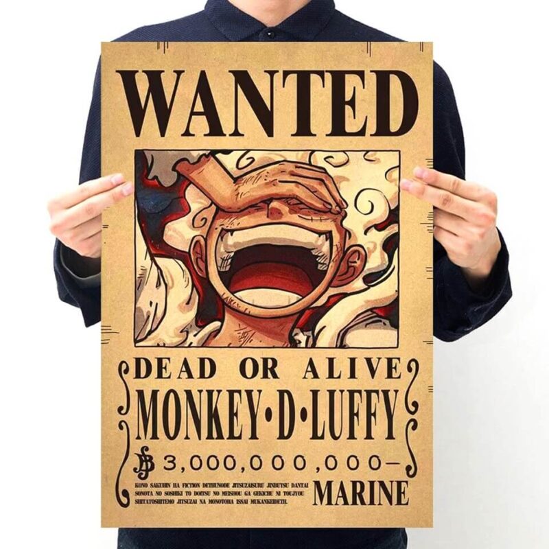 Wanted Luffy One Piece Wanted Luffy One Piece