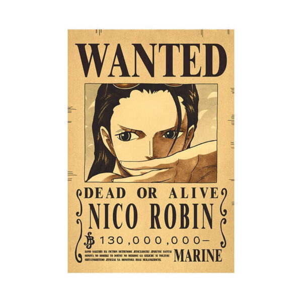 Wanted Nico Robin